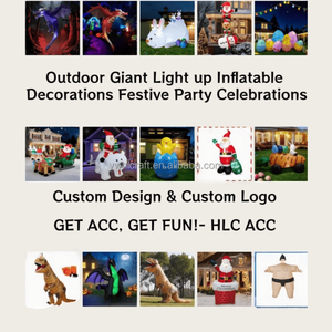 Achetez le Père Noël, les rennes et le bonhomme <span class=keywords><strong>de</strong></span> neige gonflables HLC pour la saison <span class=keywords><strong>de</strong></span> Noël avec lumières LED, décoration <span class=keywords><strong>de</strong></span> fête extérieure suspendue, nouveauté - Product Image 6