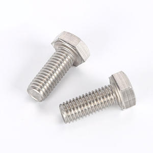 Kit de sujetadores industriales Chapado en zinc Resistente a la corrosión Tuerca de perno hexagonal de acero inoxidable 304 DIN933 <span class=keywords><strong>M7</strong></span> M40 Grado 4,8 100mm Longitud - Product Image 5