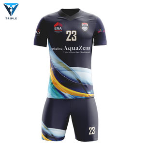 チーム快適な速乾性バレーボールユニフォーム昇華デザインバレーボールジャージ - Product Image 4