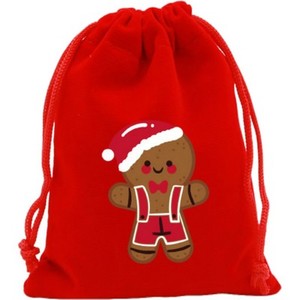 Top Selling Plush Santa <b>Sack</b> <b>Christmas</b> Gift Bag with Customized Color & Logo for Kids New Year Gifts - Product Image 4