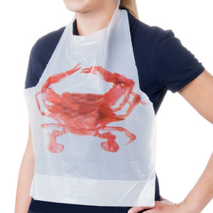 Crabe Bavoirs Adultes Jetables fête du crabe bavoirs pour le restaurant - Product Image 5