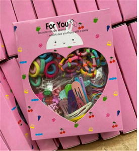 Belleworld 780 шт. разноцветный эластичный набор для волос и зажим для маленьких девочек-низкий минимальный заказ и высокое качество - Product Image 2