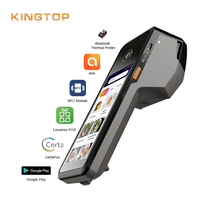 Terminal POS Portátil Android 11 4G con 16GB de ROM, GMS, Impresora Térmica 58 y Escáner de Código de Barras 2D para Gestión de Inventario
