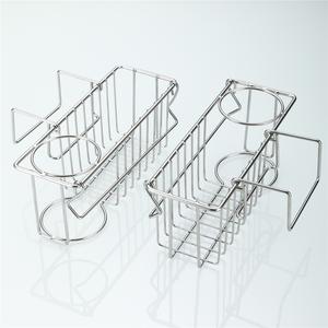 Panier de vidange moderne en acier inoxydable pour évier, support de rangement de cuisine étanche pour brosse, fil métallique, chiffon et éponge - Product Image 4