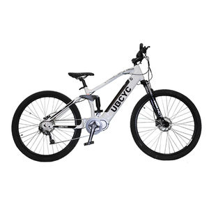 Bicicleta Eléctrica de Montaña 2022, Nuevo Diseño, 27.5 Pulgadas, Motor Central, Suspensión Completa, 500w, Bicicleta Eléctrica Económica, <span class=keywords><strong>MTB</strong></span> Eléctrica - Product Image 4