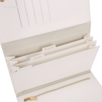 Organisateur de documents de voyage en cuir, étui pour billets, étui pour passeport en cuir, porte-monnaie pour les voyages et la famille