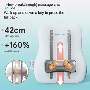 Almohada masajeadora de cuello inalámbrica portátil inteligente, cojín trasero Shiatsu de amasado profundo para el hogar y los viajes - Product Image 4