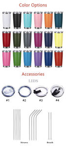 남성과 여성을 위한 20 온스 빈티지 생일 선물 절연 야외 스테인레스 스틸 커피 텀블러 컵 선물 최고의 선물 - Product Image 4