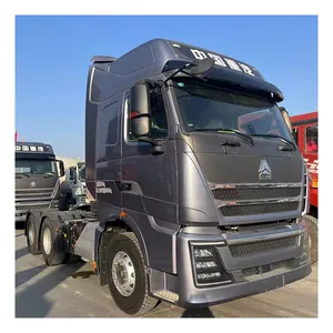 Sinotruk Howo 6x6 6x4 Right Hand Drive 375 420 HP Trailer Head Used Tractor Trucks For Sale In Mozambique