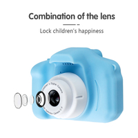 Cámara Digital para Tomar Fotos, Cámara Digital Mini Recargable de 2 Pulgadas para Niños, Juguetes, Cámara para Niños, Regalo