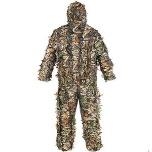 Vestito Ghillie mimetico da caccia in legno con foglia 3D - Product Image 3