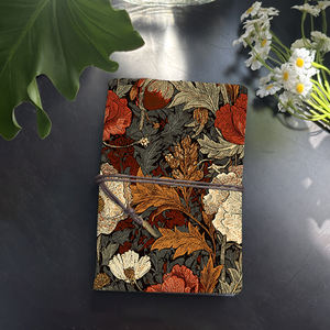 A6 diario regalo premuroso per i formatori che conducono programmi di formazione dei dipendenti con foglie di fiori ed elementi botanici <span class=keywords><strong>Pr</strong></span> - Product Image 1