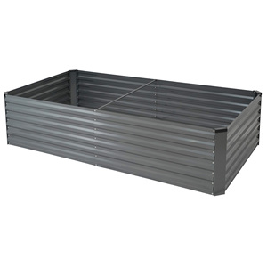 Lit de <span class=keywords><strong>jardin</strong></span> surélevé avec bord d'escargot Acier galvanisé - Product Image 5
