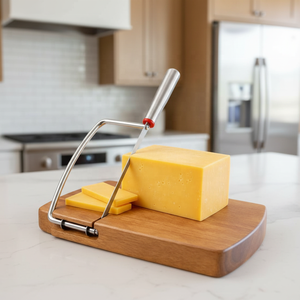Ensemble <span class=keywords><strong>de</strong></span> coupe-<span class=keywords><strong>fromage</strong></span> en bois d'acacia, trancheuse à jambon, viande et fruits, outil <span class=keywords><strong>de</strong></span> <span class=keywords><strong>découpe</strong></span> <span class=keywords><strong>de</strong></span> <span class=keywords><strong>fromage</strong></span> pour <span class=keywords><strong>la</strong></span> cuisine avec lame en acier inoxydable - Product Image 4