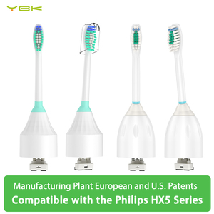 Tête de brosse à dents électrique Yabeikang HX7001 avec poils DuPont (effet dégradé) et logo, compatible avec <span class=keywords><strong>Philips</strong></span> HX5600 et HX5300 - Product Image 1