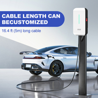 Borne de recharge murale directe du fabricant, fonction de lecture de carte OEM OCPP, chargeur EV 22 kW