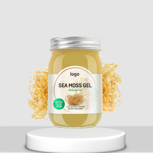 OEM/ODM Private Labels Natural Vitamin E Organic <strong>Sea</strong> <strong>Moss</strong> Gel Immune and Digestive Support - Product Image 1
