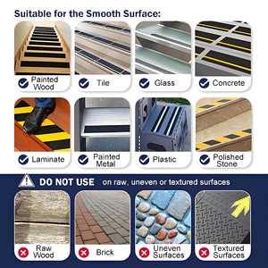 High Viscosity Anti-Slip Carpet Tape High Brightness Warning Color with Night Glow Feature Flooring Accessories - Product Image 4