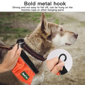 Fabrika toptan özel Logo seyahat taşınabilir katlanabilir tuval evcil köpek maması kase - Product Image 4