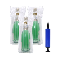 Sacs gonflables de protecteur de bouteille de vin pour le sac de colonne d'air de protection de bouteille de verre de vin