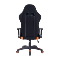 Chaise de bureau pivotante ergonomique moderne en cuir synthétique OEM personnalisée avec hauteur réglable pour les joueurs à domicile