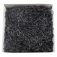 Épingles de sécurité personnalisées en forme d'ampoule avec boucle métallique pour étiquettes suspendues, broches et attaches pour étiquettes.
