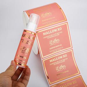 ชุดฉลากแชมพูป้องกันผมร่วง SCENT Concepts รูปทรงสี่เหลี่ยมผืนผ้า กระดาษเป็นมิตรกับสิ่งแวดล้อม พิมพ์ออฟเซ็ต ติดด้วยกาวในตัว - Product Image 4