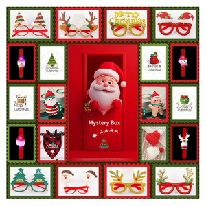 Scatola Misteriosa con Luci LED a Forma di Lanterna Rossa per il Capodanno Cinese 2025, Decorazioni Natalizie con Funzioni Elettroniche - Product Image 1