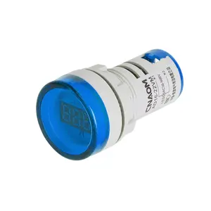Led Signaallichten Digitaal Display Spanningsmeter Indicator Lampmeter Meetbereik 60-500V