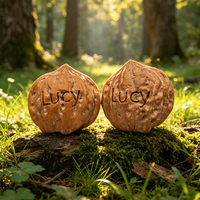 Juguete Antiestrés de Madera Hecho a Mano con Forma de Calabaza Triangular, Regalo Empresarial Personalizado de Primera Calidad para Aliviar el Estrés y Decorar el Escritorio