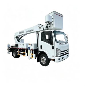 Camion nacelle isolé 1SUZU pour travaux aériens haute tension, idéal pour l'entretien électrique - Product Image 1