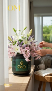 Pot de fleurs décoratif artisanal |   Pot de fleurs artistique pour la décoration intérieure et extérieure de la maison et du jardin - Product Image 3