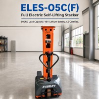 Gerbeur Auto-chargeant Électrique 500kg Lithium 48V 658mm Étroit pour Chargement Camionnettes