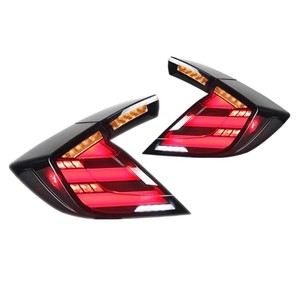 IMG - Piezas Exteriores para Automóviles, Luces Traseras, Luz Trasera para Automóvil, Bombilla LED para Faros Delanteros, para <span class=keywords><strong>Honda</strong></span> Civic, Luces Traseras LED - Product Image 1