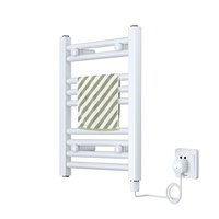 Chauffe-serviettes mural électrique Avonflow pour salle de bain radiateur de serviette chauffant à connexion douce avec revêtement en poudre personnalisé