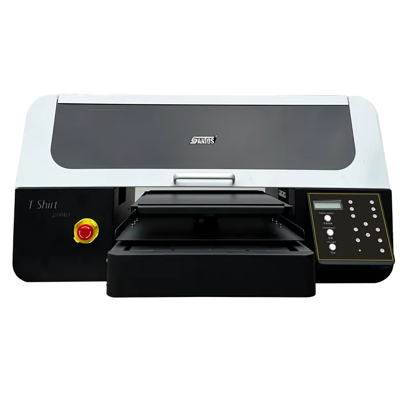 DTG printer digital textile printer t-shirt silk wool cotton printing machine 4060 logo customs A2 DTG Printer with CE