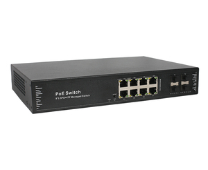Switch PoE géré avec 8 ports RJ45 10/100/1000/2500M et 4 ports SFP+ Fibre Uplink 1/10G - Product Image 4