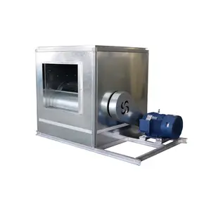 Ventilador centrífugo da caixa de ventilação do armário para controle de incêndio de alta temperatura HTFC ventilação de exaustão de fumaça