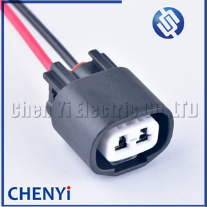 ขั้วต่อกันน้ำสำหรับรถยนต์2ขา ABS เซ็นเซอร์ความเร็วล้อความเร็ว89516-08020 8951608020 6189-0706สำหรับ Lexus - Product Image 3