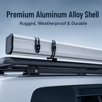 Auvent latéral de voiture imperméable résistant aux UV à double couche pour toutes les saisons, abri de camping sur le toit de SUV 4x4, ouverture automatique