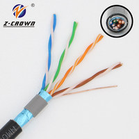 Cable Ethernet UTP Categoría 6 y 5 para Exteriores, Accesorios de Alta Calidad Cat5e Cat6 Cat6a, Conector RJ45, Precio al por Mayor