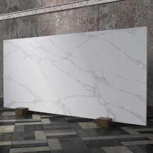 3200x1600mm đá thạch anh nhà cung cấp Đá Nhân Tạo Trắng calacatta Quartz slab cho nhà bếp Countertop - Product Image 6
