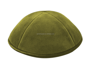 قبعات كيبوت مخملية مخصصة بتصاميم أنيقة من القطن والمخمل لكل مناسبة، قبعات كيبوت مخملية فاخرة مع بطانة قطنية - Product Image 5