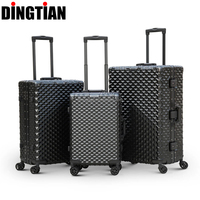 Bagages à cadre en aluminium robuste, antichocs et résistants aux rayures, idéaux pour les voyages en avion et une utilisation à long terme