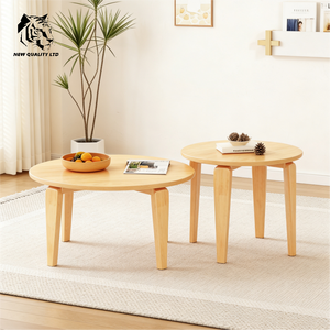 factory direct supply cheapest customize <b>large</b> stock dropshipping tea table new design living room furniture <b>wood</b> coffee table - Product Image 1