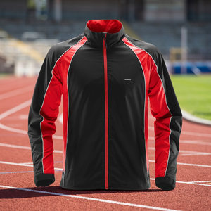 Roku Industry Customized Lightweight Breathable Waterproof Windbreaker New Design <b>Men's</b> Outdoor <b>Rain</b> <b>Jacket</b> Stand Front Hiking - Product Image 3