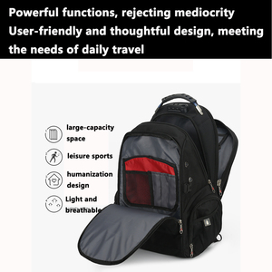 Mochila de Viaje <span class=keywords><strong>2026</strong></span>, Nueva, con Candado, Antirrobo, Casual, Impermeable, Reflectante, para Estudiantes Universitarios, Portátil y Trabajo - Product Image 6