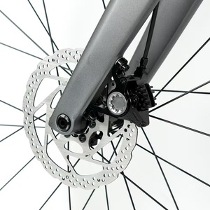 Vélo de course Gravel V3 avec groupe de transmission hydraulique SENSAH 2*12S, pédalier creux, boîtier de pédalier T47 pour le cyclisme professionnel - Product Image 3