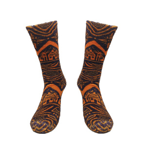 Invierno de alta calidad que absorbe la impresión digital 3D de lana gruesa para mantener a los ocupantes cálidos calcetines fem - Product Image 1