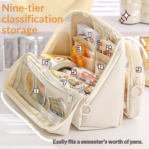 Astuccio in tessuto a nove strati di grande capacità 2025 Nuovo MG-6663 Borsa scolastica multifunzionale <span class=keywords><strong>per</strong></span> studenti delle scuole elementari e <span class=keywords><strong>medie</strong></span> - Product Image 2